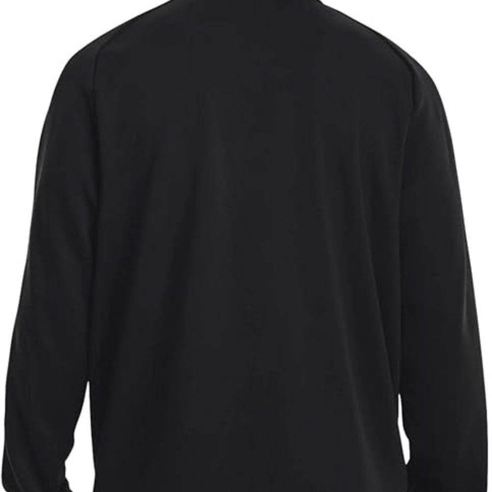 Under Armour Men's Armour Fleece ¼ Zip Active Pullover Black, Size XL - Picture 2 of 5